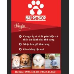 Như PetShop - Sỉ lẻ thức ăn, phụ kiện, vật dụng thú cưng